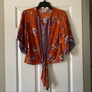 Style & Co Print Top